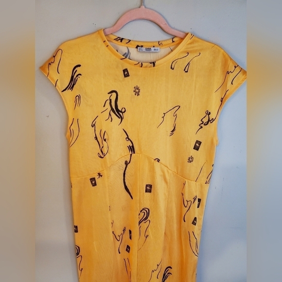 Zara yellow maxi Dress - Picture 5 of 9